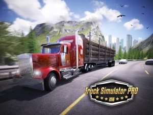  realistic driving simulation amongst dandy gameplay together with okay looking graphics Truck Simulator PRO 2016 MOD APK 1.5