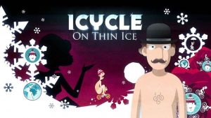 iCycle On Thin Ice APK yesteryear Chillingo is available for only  iCycle On Thin Ice APK Android Download